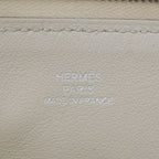 Hermes Carre Pocket Pouch Beton Swift Horse Beige Leather — view 8