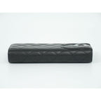 Chanel Coco Mark Cambon Line Long Wallet Leather Black — view 5