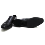 Prada Shoes Business Men Leather Black 073 Medallion — view 7