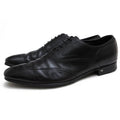 Prada Shoes Business Men Leather Black 073 Medallion