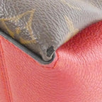 Louis Vuitton Monogram Calf Nnu MM Shoulder Bag Brown Marron — view 3