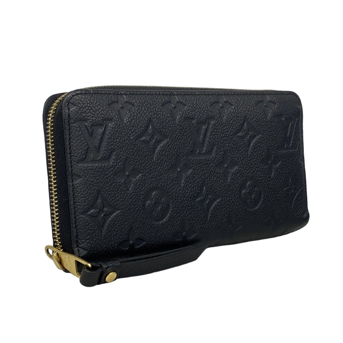 Louis Vuitton Wallet Monogram Empreinte Zippy Noir — view 2