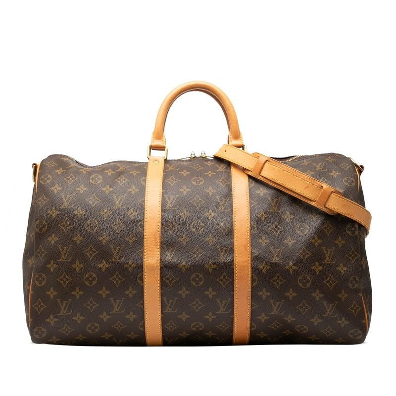 Louis Vuitton Monogram Keepall Bandouliere 50 Boston Bag Shoulder 2-Way