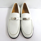 Hermes Loafers Kelly Hardware White Silver 41 — view 4