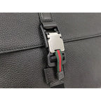 Gucci Business Case Clutch Bag Leather Black — view 5