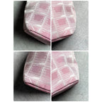 Chanel Draw String Pouch New Travel Line Nylon Pink Bag Handbag — view 3