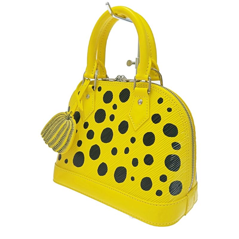 Louis Vuitton Epi Alma BB Yayoi Kusama Jone Noir — view 2