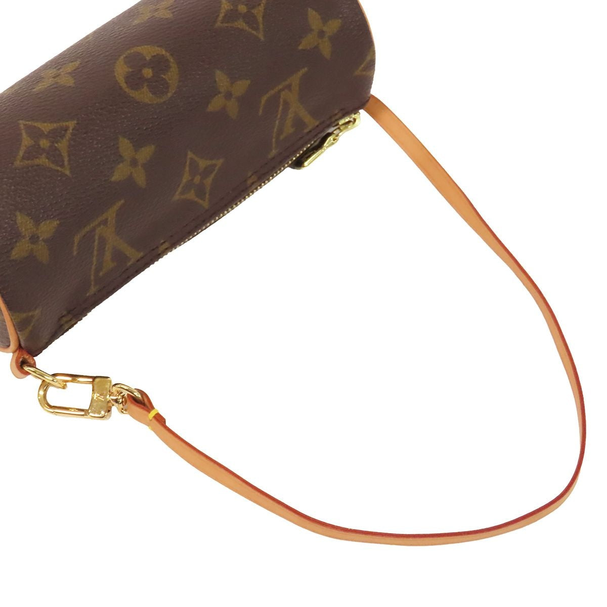 Louis Vuitton Papillon Pouch Brown Monogram Canvas — view 4