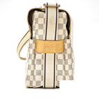 Louis Vuitton Damier Azur Naviglio Shoulder Bag White
