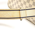 Louis Vuitton Damier Azur Naviglio Shoulder Bag White