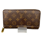 Louis Vuitton Long Wallet Monogram Zippy Brown