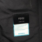 Fendi Backpack Zucca Black Brown Yellow Nylon Leather — view 4