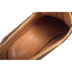 Hermes Shoes Sneakers Low Cut Men Leather Dark Brown Quicker Sneaker — view 8