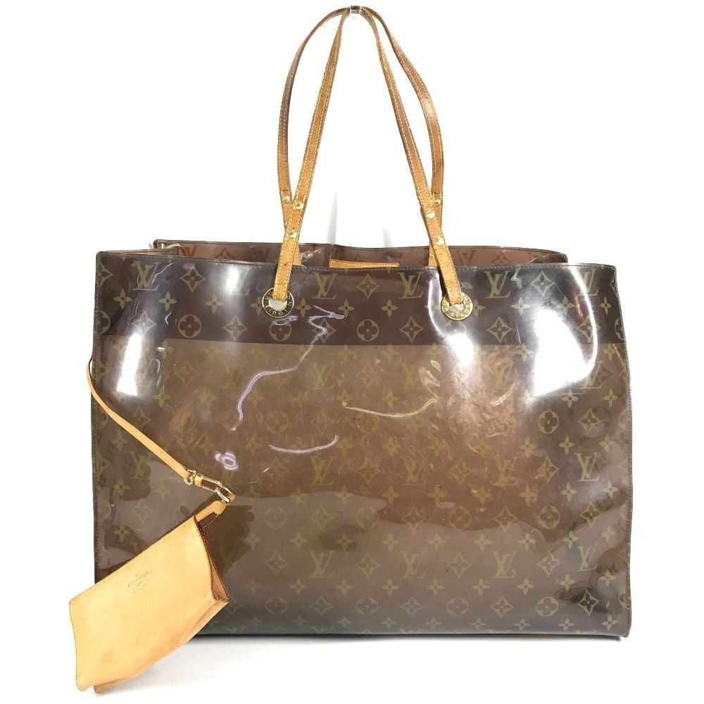 Louis Vuitton Tote Cabacles Vinyl Brown