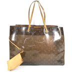 Louis Vuitton Tote Cabacles Vinyl Brown