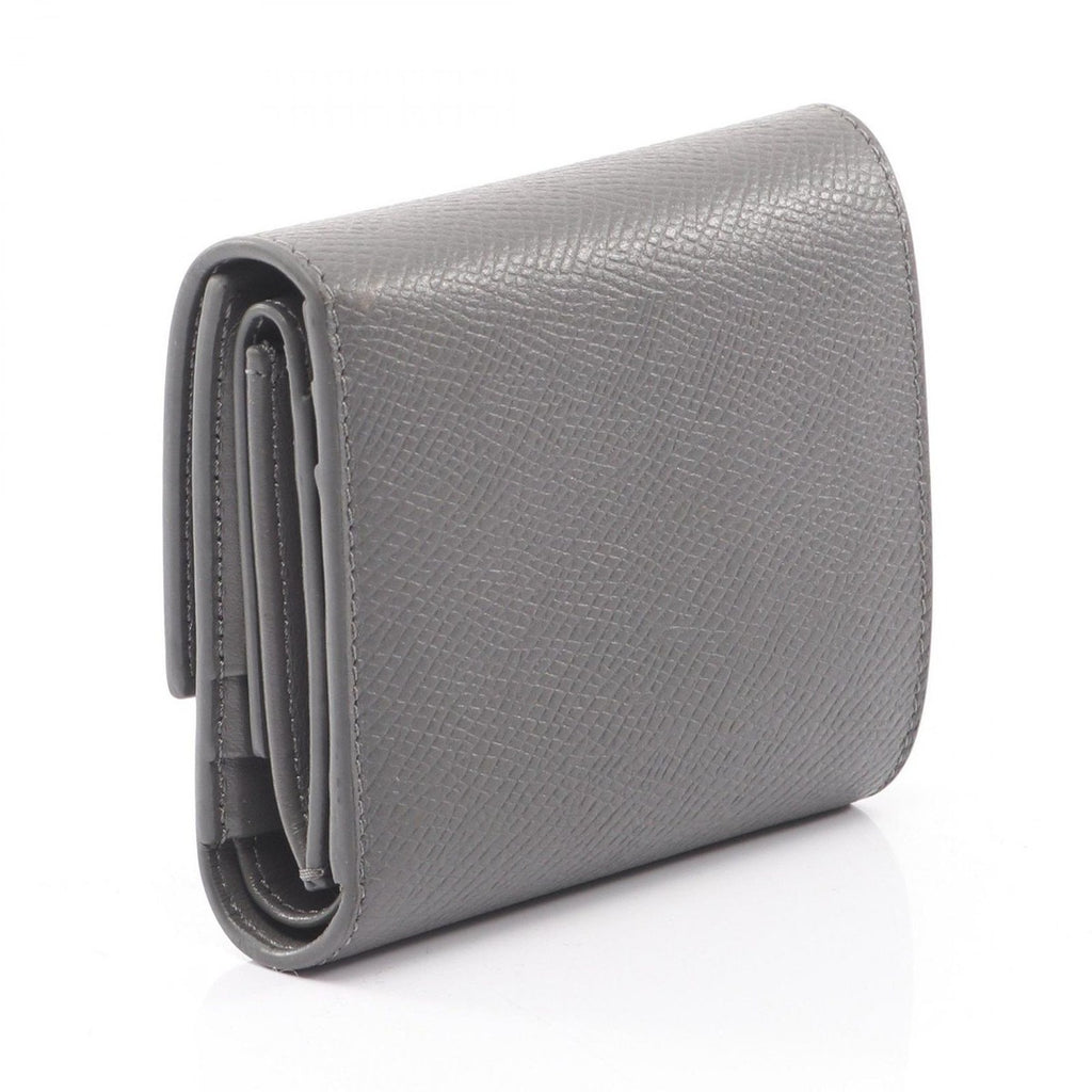 Celine Trifold Wallet Small Gray Leather — view 2
