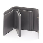 Celine Trifold Wallet Small Gray Leather — view 3
