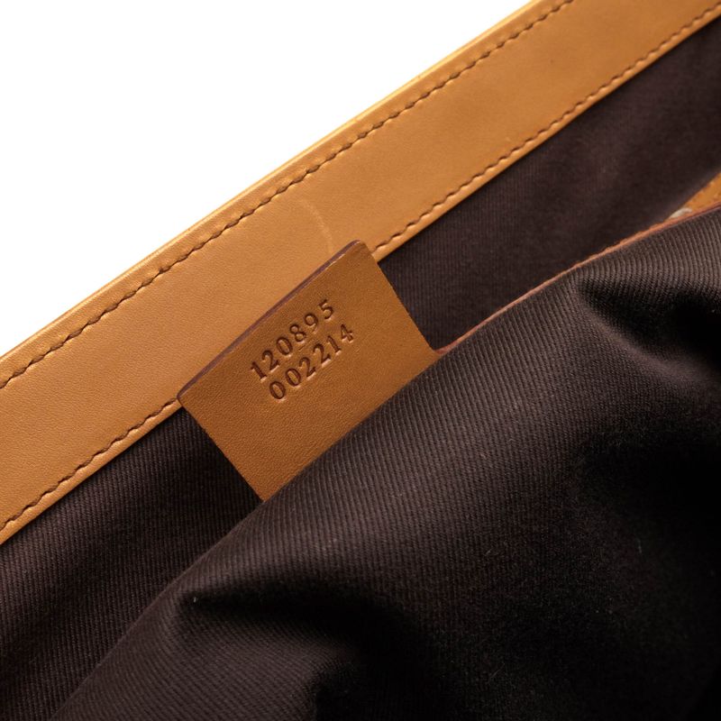 Gucci Bag Tote Handbag Women Leather Brown — view 8