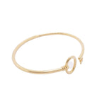 Tiffany & Co Bangle Key Wire 18k Yellow Gold Bracelet — view 2