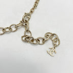 Chanel Coco Mark Lip Charm Necklace A22/c Gold Metal Rhinestone Long — view 7