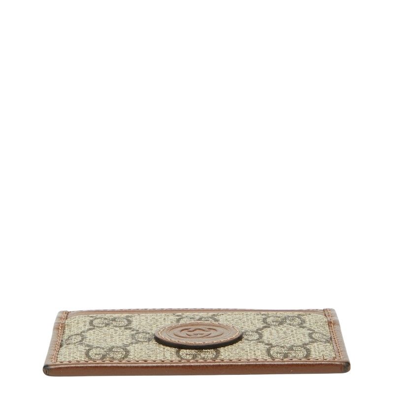 Gucci GG Supreme Beige Brown Leather — view 3