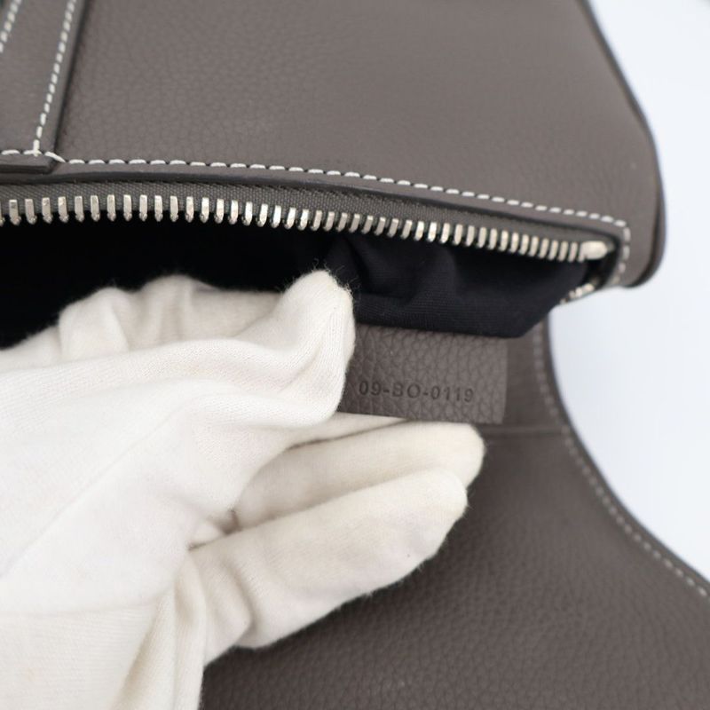 Christian Dior Saddle Body Bag Leather Dark Navy — view 8