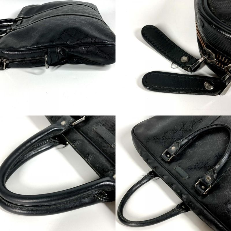 Gucci Business Bag GG Imprime Logo Black — view 7