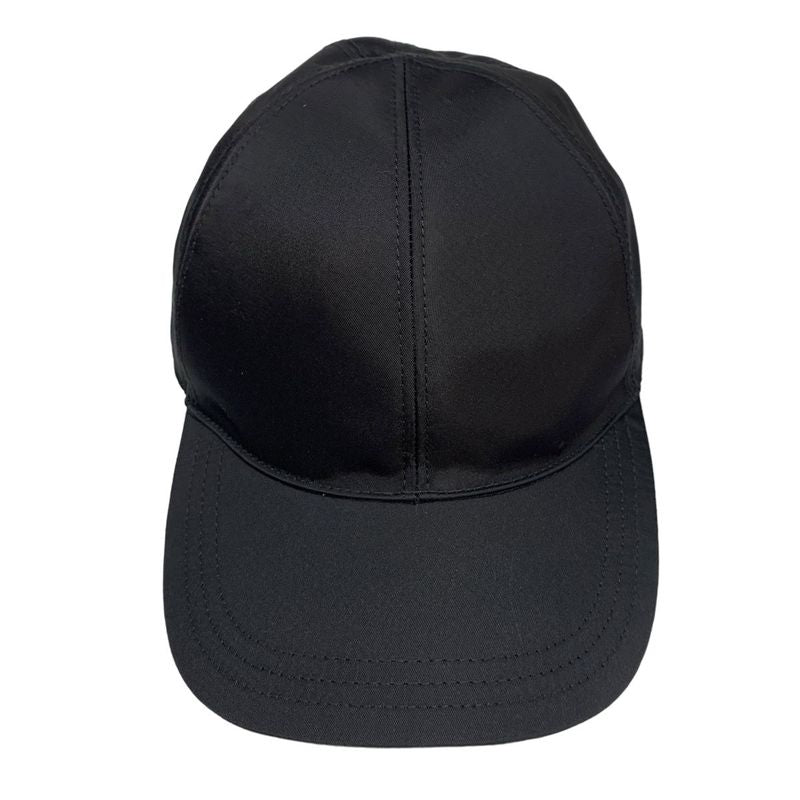 Prada Cap Nylon Logo Baseball 2 Hc274 Size L Black and Green 0864 — view 5
