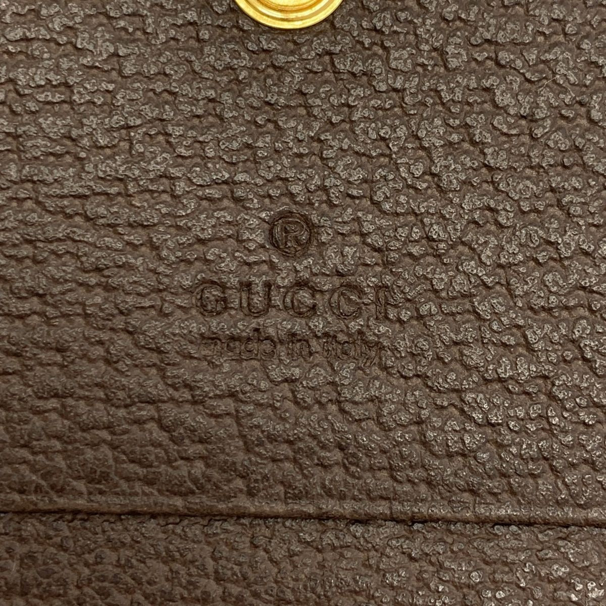 Gucci Wallet GG Ophidia PVC Bifold Card Holder Brown Tan — view 5