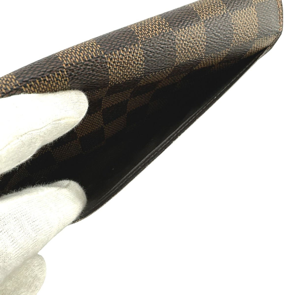 Louis Vuitton Damier Round Zipper Portefeuille Sarah Long Wallet — view 9