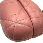 Christian Dior Cannage Airpods Pro Case Earphone Lambskin Leather Pink — view 9