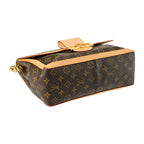 Louis Vuitton Handbag Dauphine Soft GM Brown — view 3