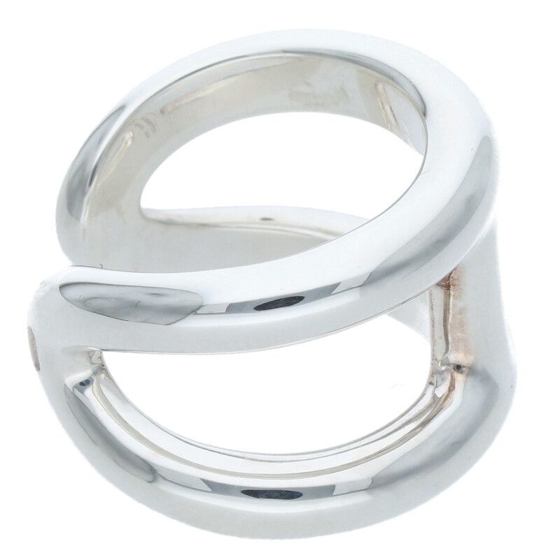 Hermes Osmose GM Silver Ring 54 13 — view 5