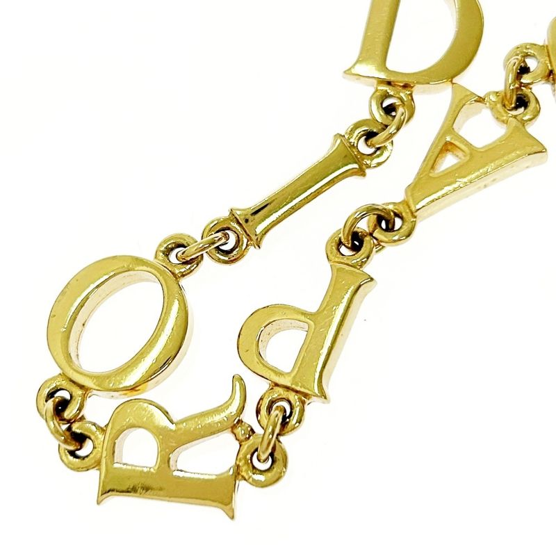 Christian Dior GP Paris Logo Bracelet Gold — view 5
