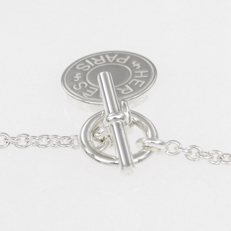 Hermes Necklace Amulet Serie Pendant Silver AG 925 40 cm — view 6