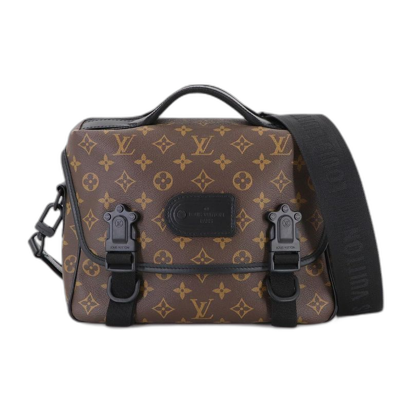 Louis Vuitton Monogram Macassar LV Trail Messenger 2-Way Bag