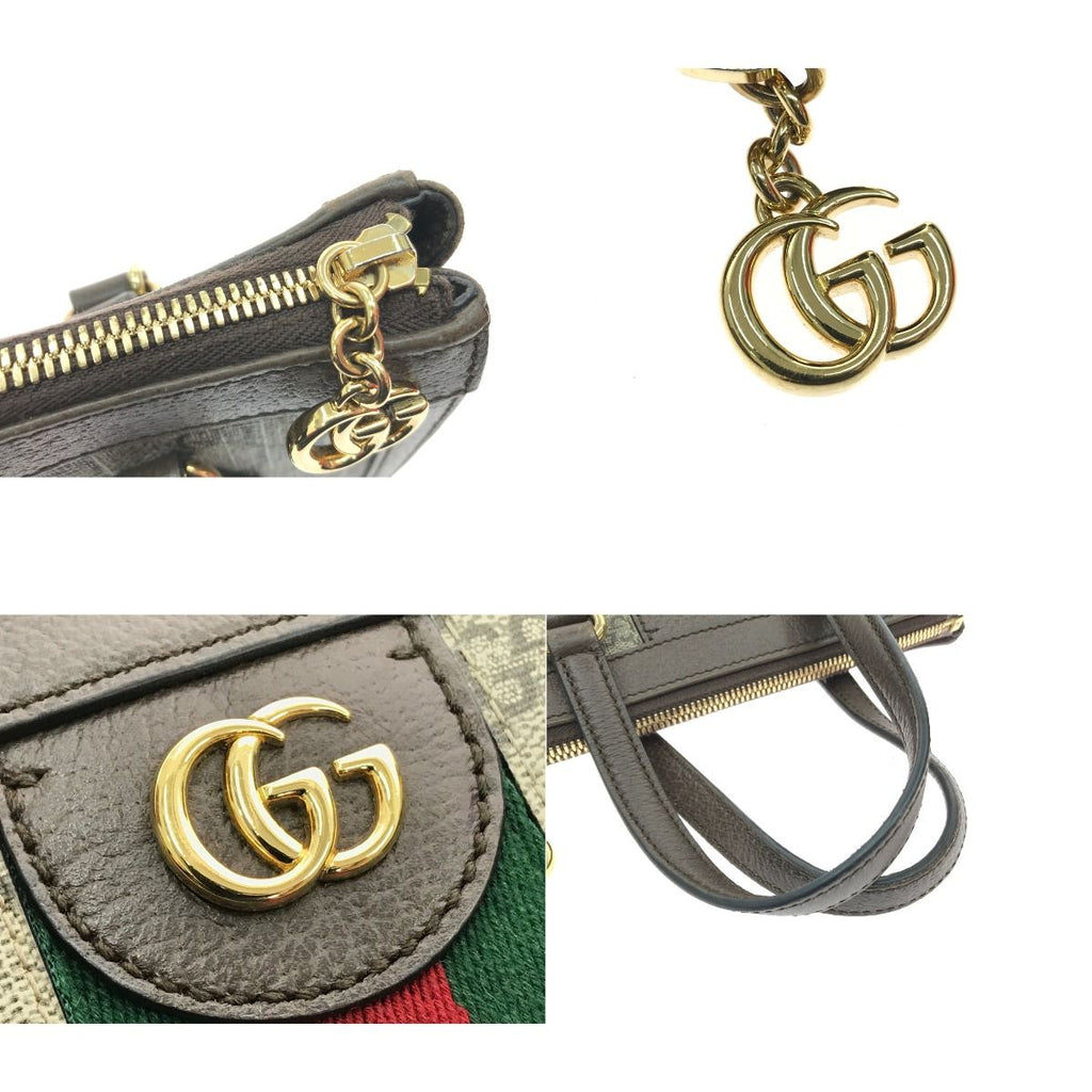 Gucci 2-Way Bag GG Ophidia Brown — view 8