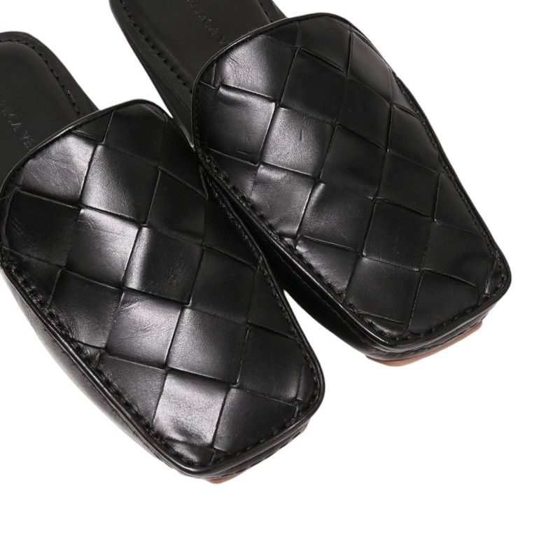 Bottega Veneta Sandals Size 37 Intrecciato Leather — view 5