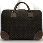 Loewe Boston Bag Brown Anagram — view 5