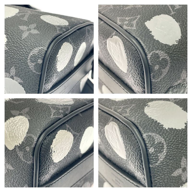 Louis Vuitton Eclipse Yayoi Kusama Keepall Bandouliere 25 — view 7