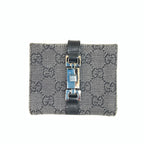Gucci GG Canvas Jackie Bifold Wallet 05470-2126 Black — view 2