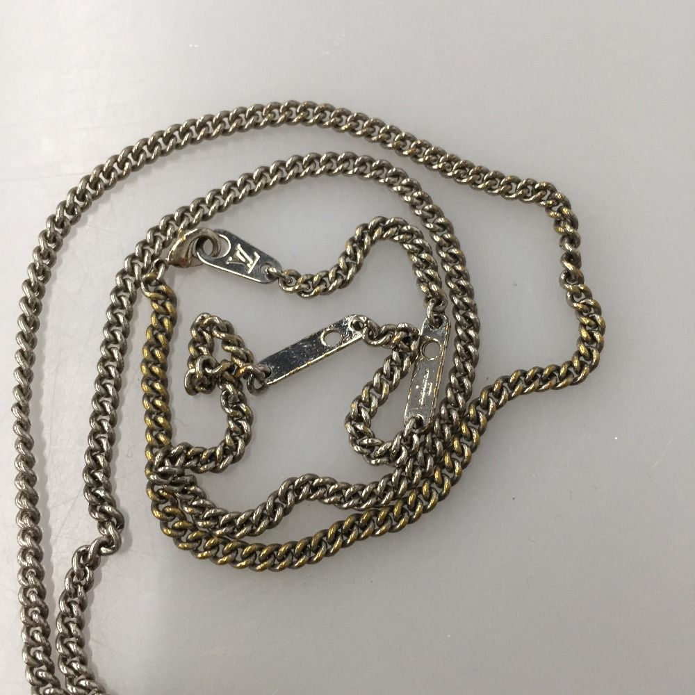 Louis Vuitton Necklace Plaque Monogram Eclipse Di1107 — view 5