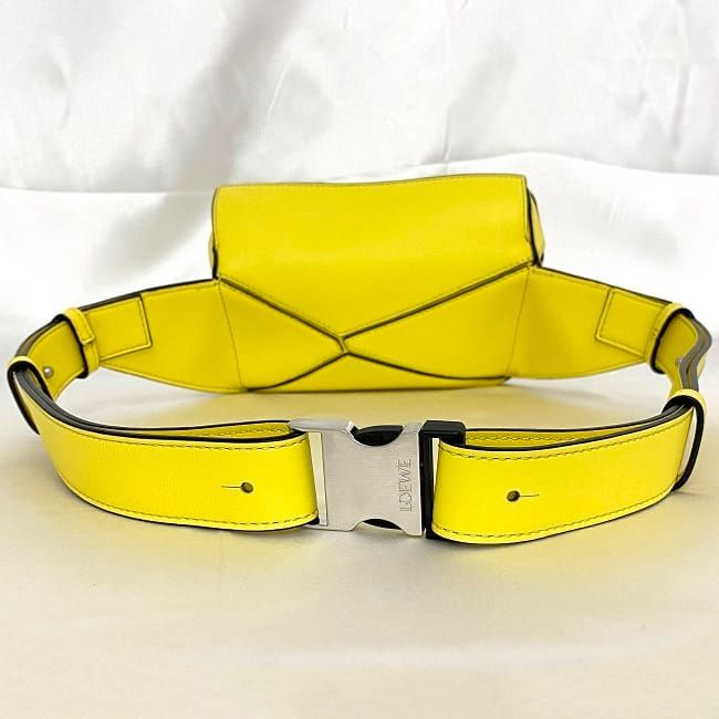 Loewe Body Bag Bum Mini Yellow Puzzle — view 5