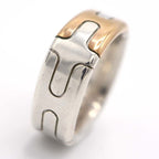 Hermes Ring H Logo Bronze AG 925 54 13.5 Accessory Ok413 — view 7