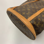 Louis Vuitton Monogram Bucket GM Shoulder Bag Brown — view 4