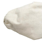 Bottega Veneta Handbag Double Knot Ivory White Silver Hardware — view 6