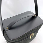 Loewe 2-Way Shoulder Bag Black Green — view 6