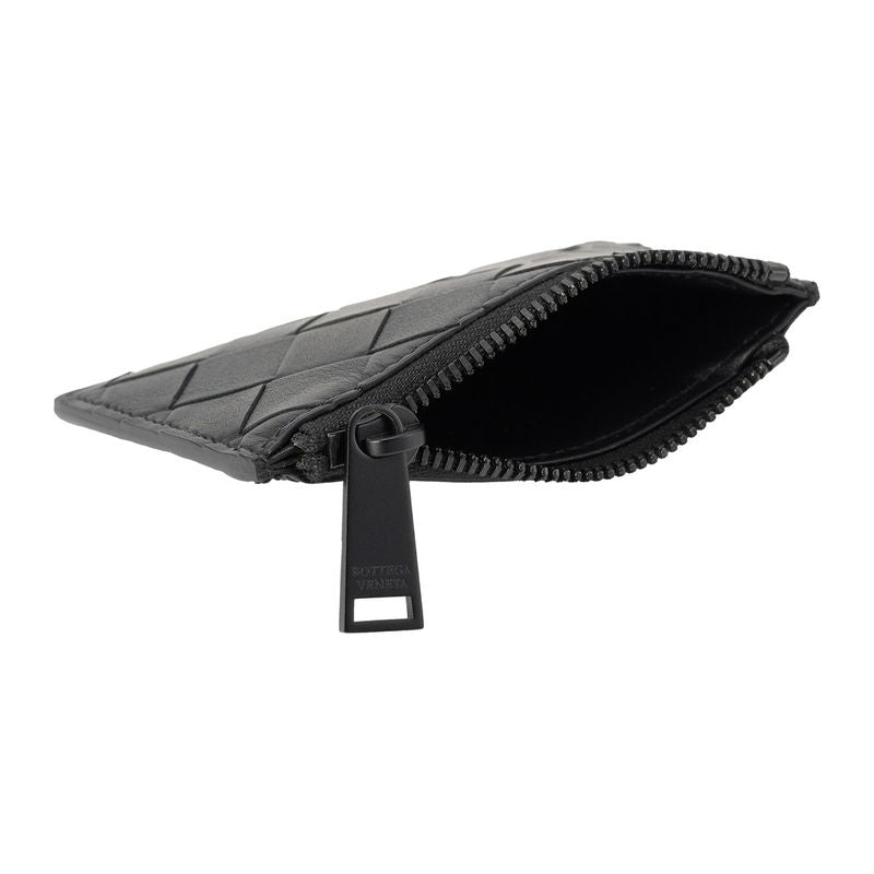 Bottega Veneta Coin Case Zipper Nero — view 4