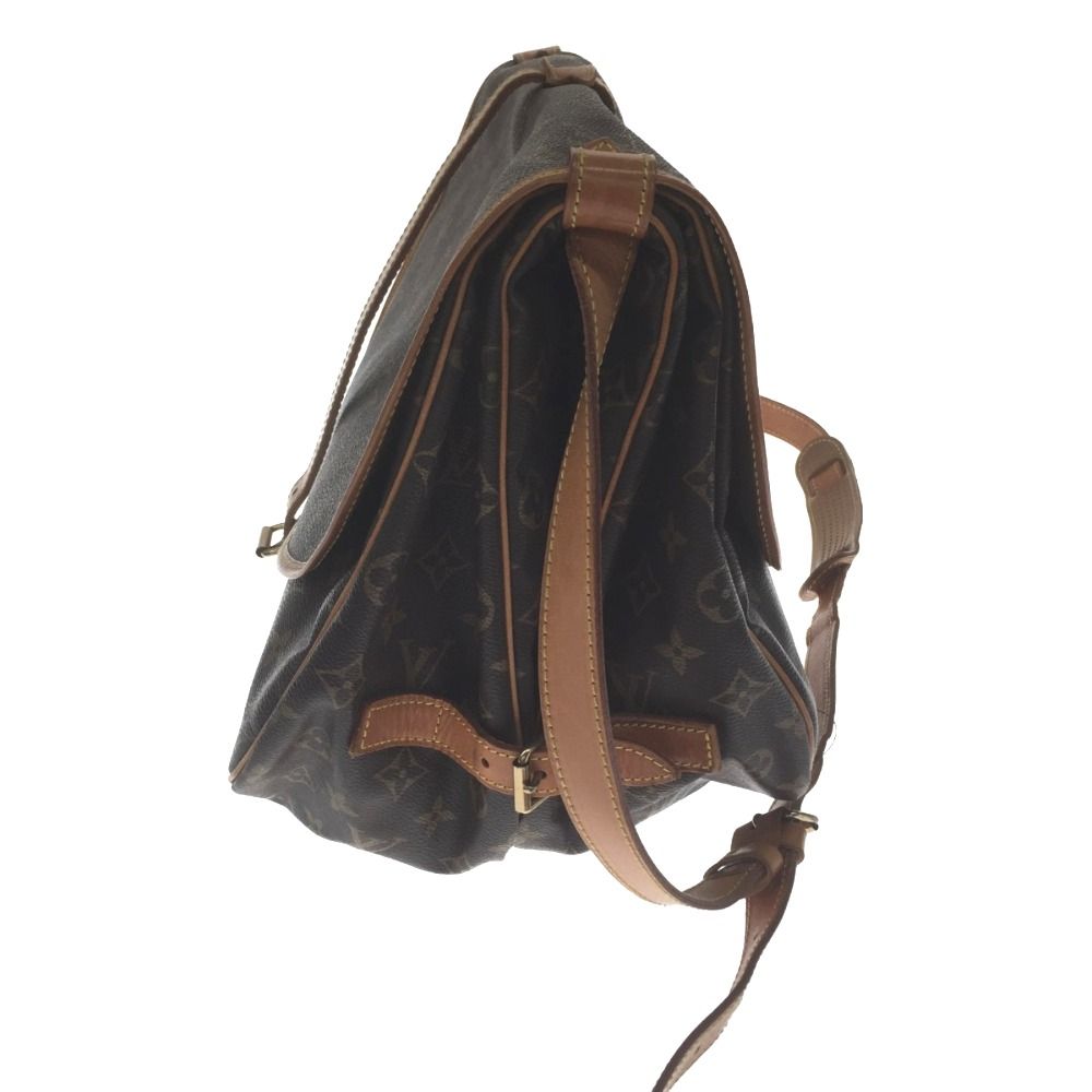 Louis Vuitton Bag Shoulder Monogram Saumur — view 3