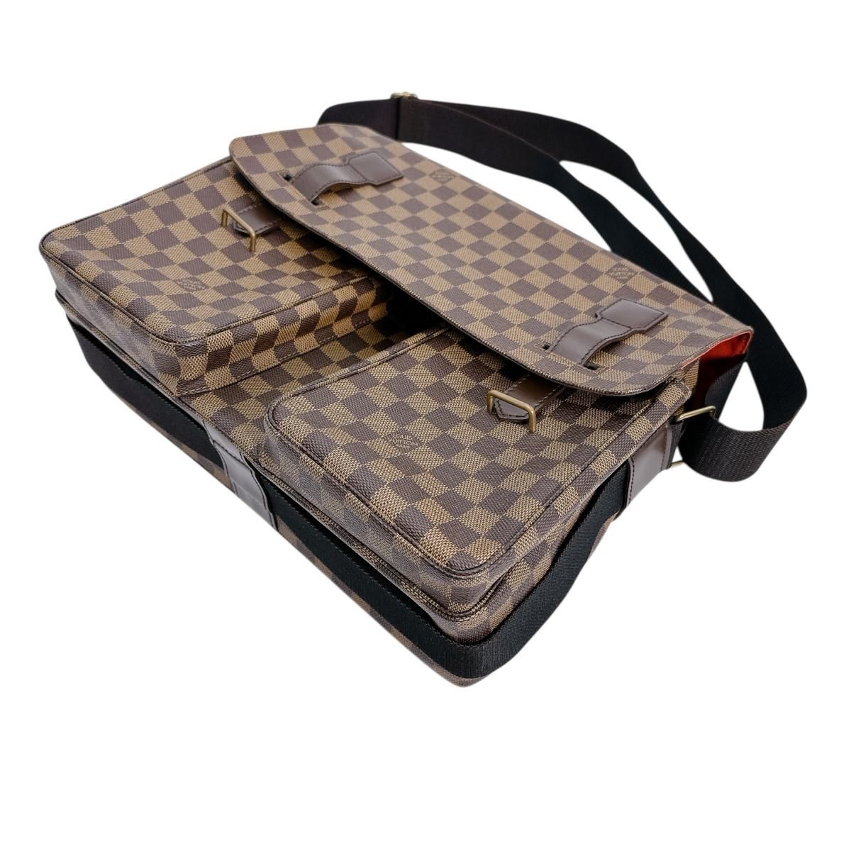 Louis Vuitton Damier 2 way Bag Broadway Shoulder Brown — view 6